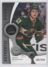 2021 Upper Deck SP Game Used 2005-06 Retro Rookies /999 Adam Beckman #R-37 z6b