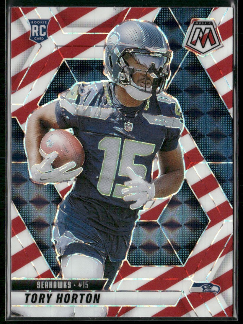 Tory Horton Panini Mosaic #396 Red/White Stripe