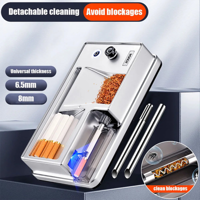 #ad 6.5 8mm Automatic Cigarette Rolling LED Sensing Machine Electric Tobacco Smoking C $43.07