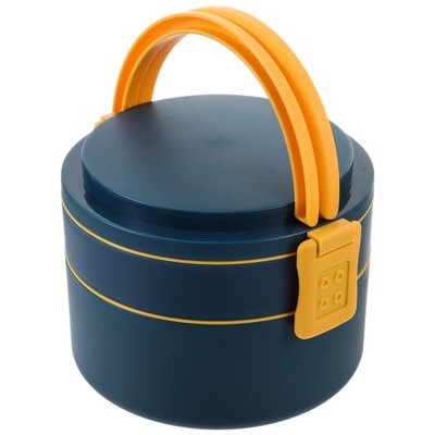  Microwave Safe Lunch Box 2 Schichten Bento Box Leckfahrungsbox Tragbarer