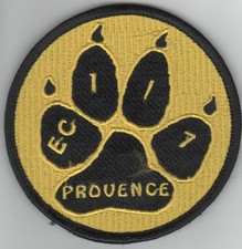 Patch Armée de l'air EC 1/7 PROVENCE RAFALE NTM