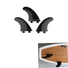 3 Pz/set Longboard Surfboard Surf Fin Thruster Per FCS Base Nera