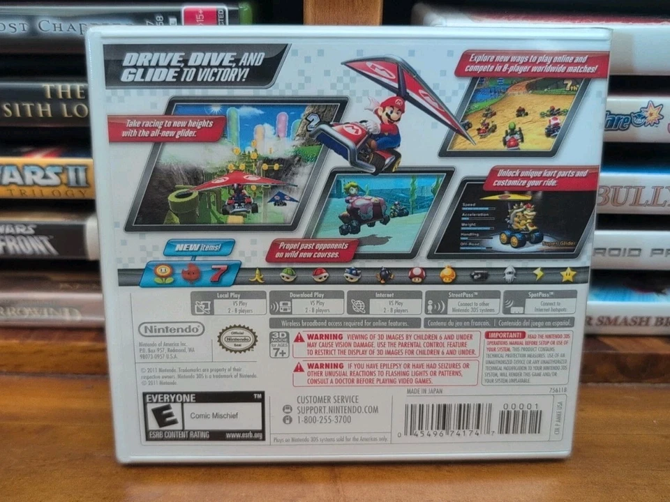 Mario Kart 7 Nintendo 3DS Brand New & Factory Sealed! - Image 2 of 4