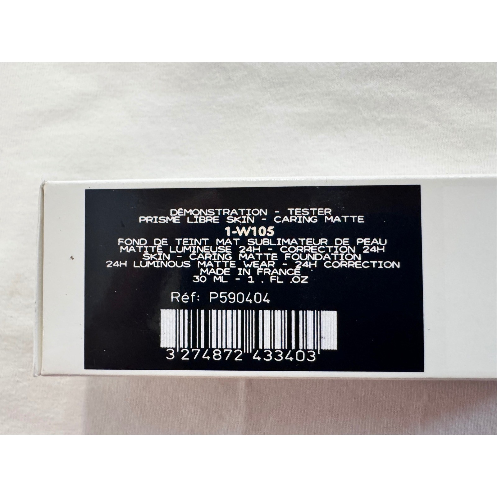 Givenchy Prisme Libre Skin-Caring Matte Foundation 1-W105 1oz 30ml New thumbnail 4