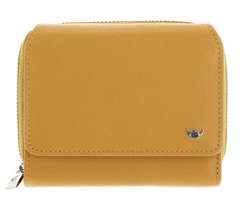 Golden Head Madrid RFID Protect Zipped Billfold Coin Wallet Geldbörse Gamboge - Bild 7 von 9