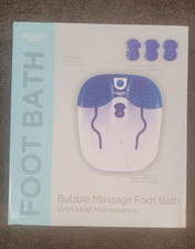 Equate heat and water foot massage bath