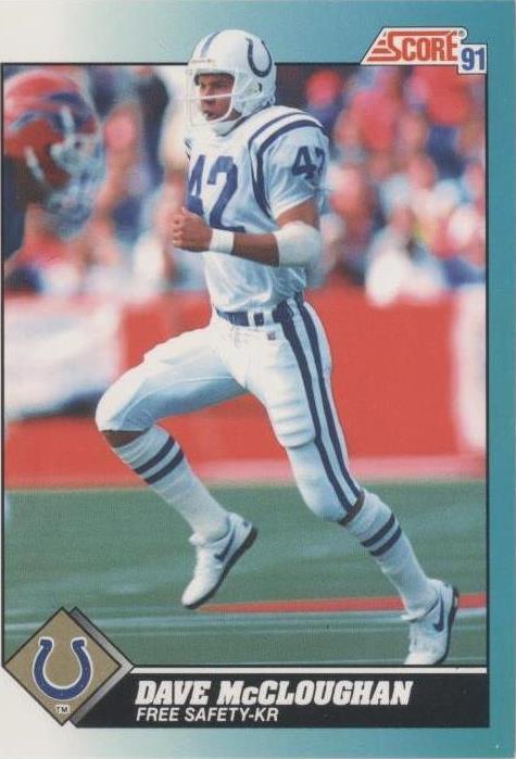 1991 Score Rookie & Traded Dave Mccloughan #104T - 1 of 2