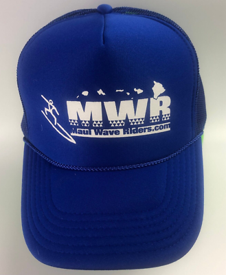 MAUI WAVER RIDERS Cap Hat HAWAII SURF TRUCKER/MESH SNAPBACK 
