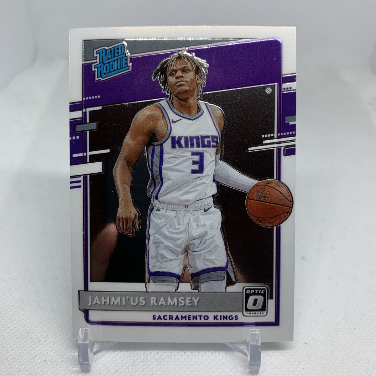 2020-21 Donruss Optic Jahmius Ramsey Rated Rookie Base SAC