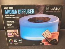 NuvoMed Multi-Color Aroma Diffuser Aromatherapy Ultrasonic Atomization New