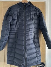 Tog24 Womens Bramley Down Coat- Navy Size 10.