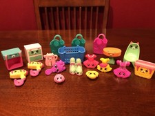 19 Piece Lot Of 2018 McDonalds Shopkins Toys In EUC