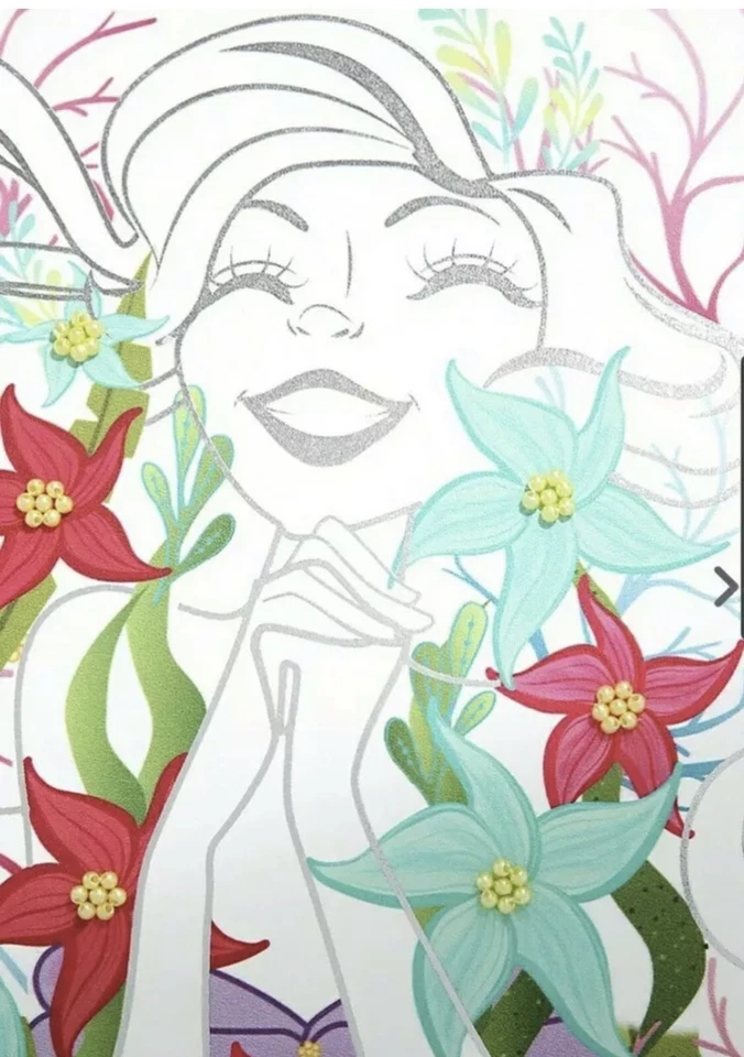 Bolso Cartera Floral Danielle Nicole Disney’s The Little Mermaid~Nuevo Foto 4 de 4