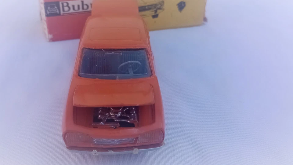 Buby Argentina juguete metal fundido a presión 1/43 peugeot 504 naranja Foto 2 de 4