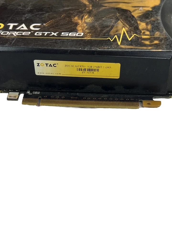 Zotac GeForce GTX 560 Ti 1gb 256bit DDR5 - Image 4 of 4