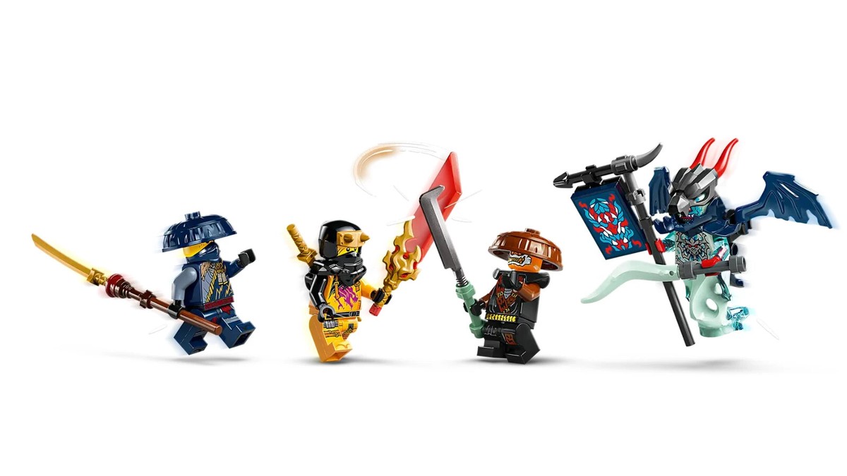 LEGO Ninjago 71843 Rogue's Dragon Rider Mech Suit Set 584pcs Japan