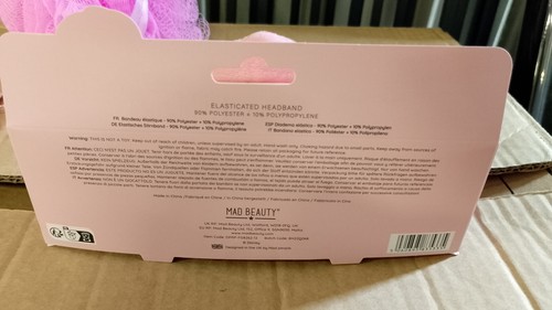 MAD Beauty - Disney Princess Ariel Headband and Body Puff- Brand New - Picture 4 of 8