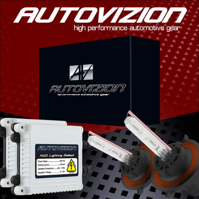 35W HID Conversion Kit H1 H3 H7 H11 9006 5000K 6000k Xenon Light & Slim Ballast