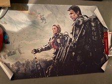 Edge of Tomorrow Tom Cruise Movie WALL POSTER PRINT Plakat Stoff 80*60 cm NEU