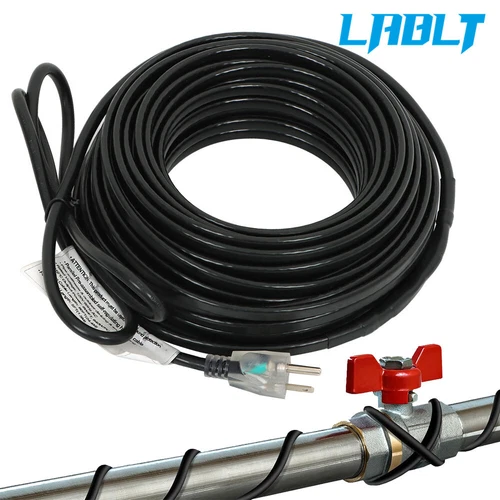 LABLT Self Regulating Water Pipe Heat Tape for Freeze Protection Energy Saving