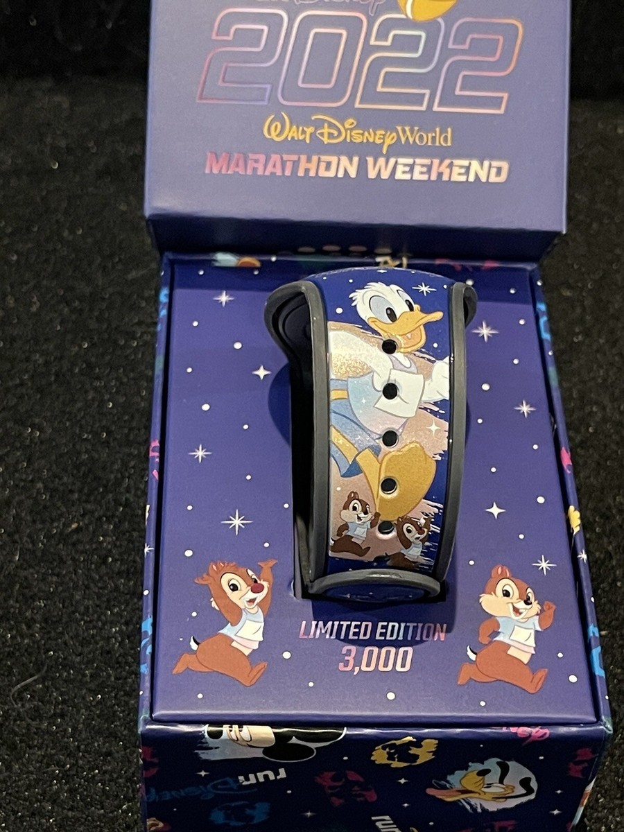 RunDisney Mickey Mouse 2022 Marathon Weekend 
Disney LE MagicBand New 2022 Disney World Marathon Weekend 50th Magicband Mickey  main image 2