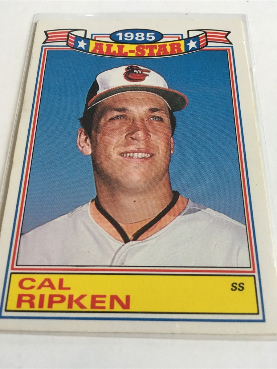 1986 Topps CAL RIPKEN 1985 ALL-STAR Card #5 OF 22 NM | eBay
