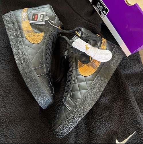 supreme blazer mid black