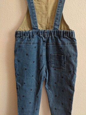 Zara EMBROIDERED BUTTERFLY KNIT OVERALLS | Place Rosemère