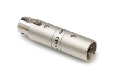 Hosa GLT-255 Bodenheber Adapter XLR3F auf XLR3M