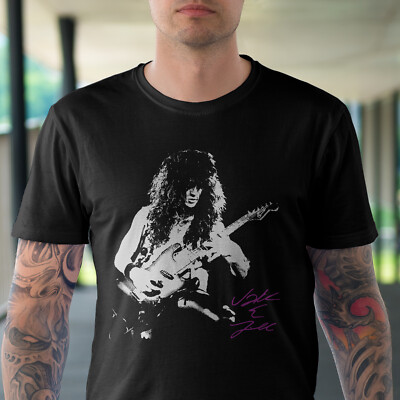 Jake E. Lee Vintage Classic T-Shirt A Fine Pink Mist Retraced Guitar Rock Music