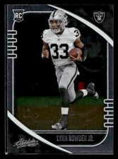 2020 Panini Absolute #178 Lynn Bowden Jr. Rookie Las Vegas Raiders