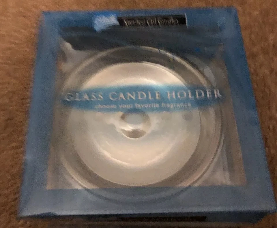 NUEVO Candelabros de vidrio de aceite perfumado Glade solo nuevos en caja. Foto 2 de 4
