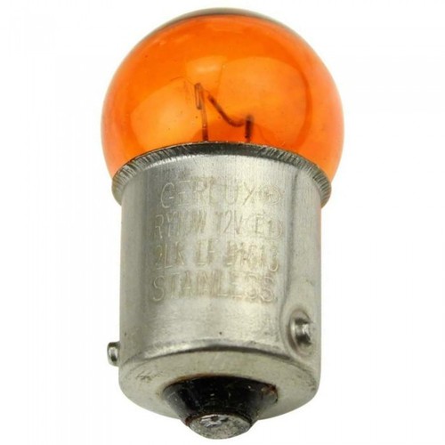 Lampadine 12V 10W BAU15S Arancione - 2 Pezzi - Per Auto E Moto - Lampeggianti - Foto 8