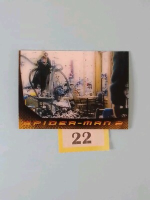 Spiderman 2 Lenticular Chase Card L3 - Upper Deck 2004