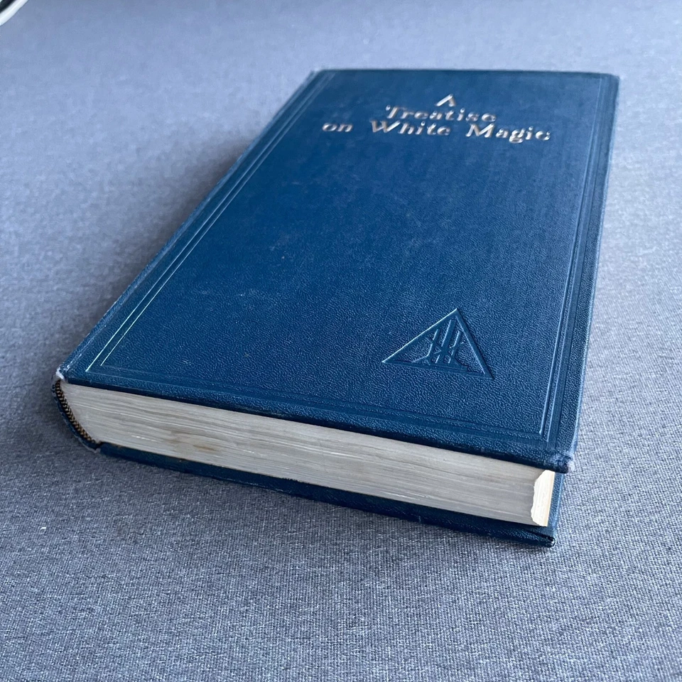 A TREATISE ON WHITE MAGIC Or The Way Of The Discible Alice A Bailey  HC - Image 3 of 4