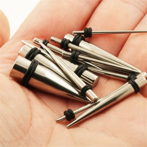 36PCS Ear Stretching Kit Plug Set Stretch Ear Taper Expander Stretcher Tapers AU - Picture 8 of 12