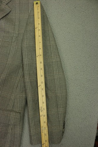 Vintage Hugo Boss Blazer Jacket Men Size 44R Cashmere Wool - Picture 6 of 19