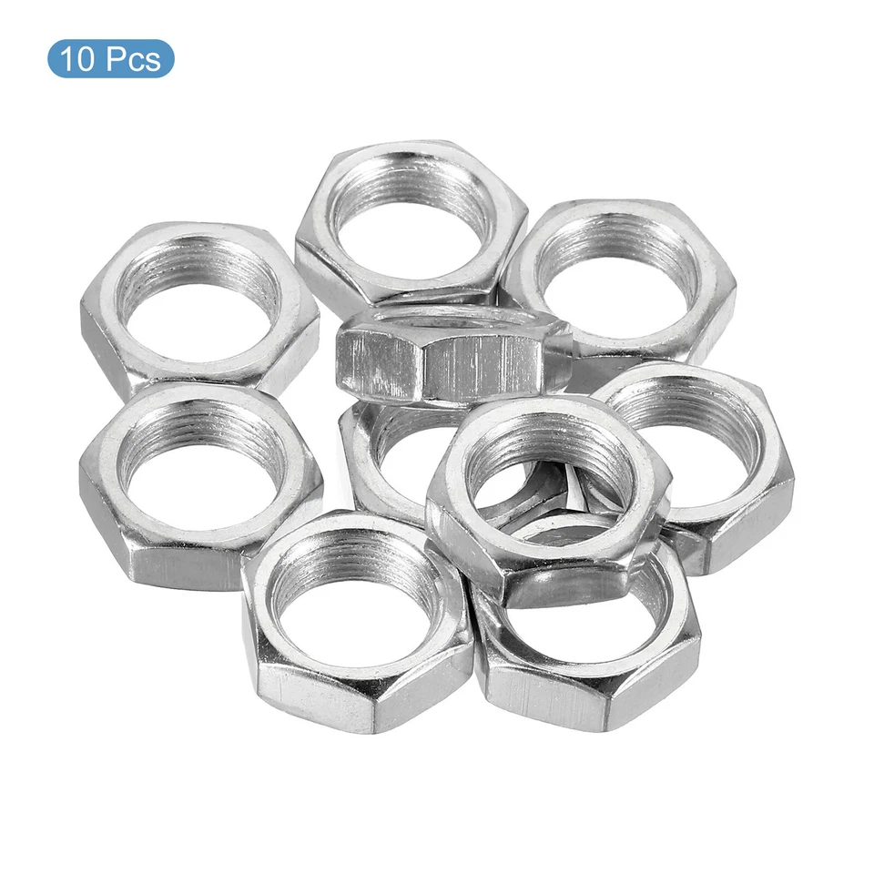 10 Packungen M14x1,0 Stahl Sechskantmutter Schrauben Bolzen Befestigung 7mm - Bild 3 von 4