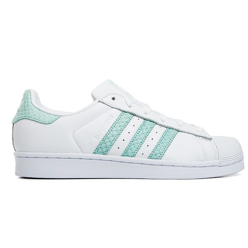 Sneaker ADIDAS ORIGINAL modello SUPERSTAR Donna. Bianco Verde | eBay