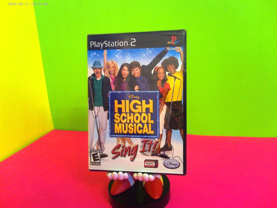 High School Musical: Sing It (Sony PlayStation 2, 2007) Brand New/Sealed