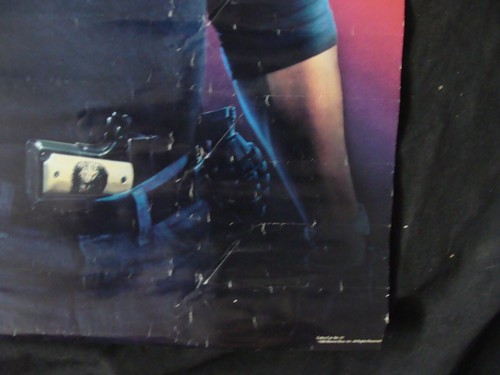 COBRA poster SYLVESTER STALLONE original commercially produced poster 1986 WESTE - Picture 5 of 8