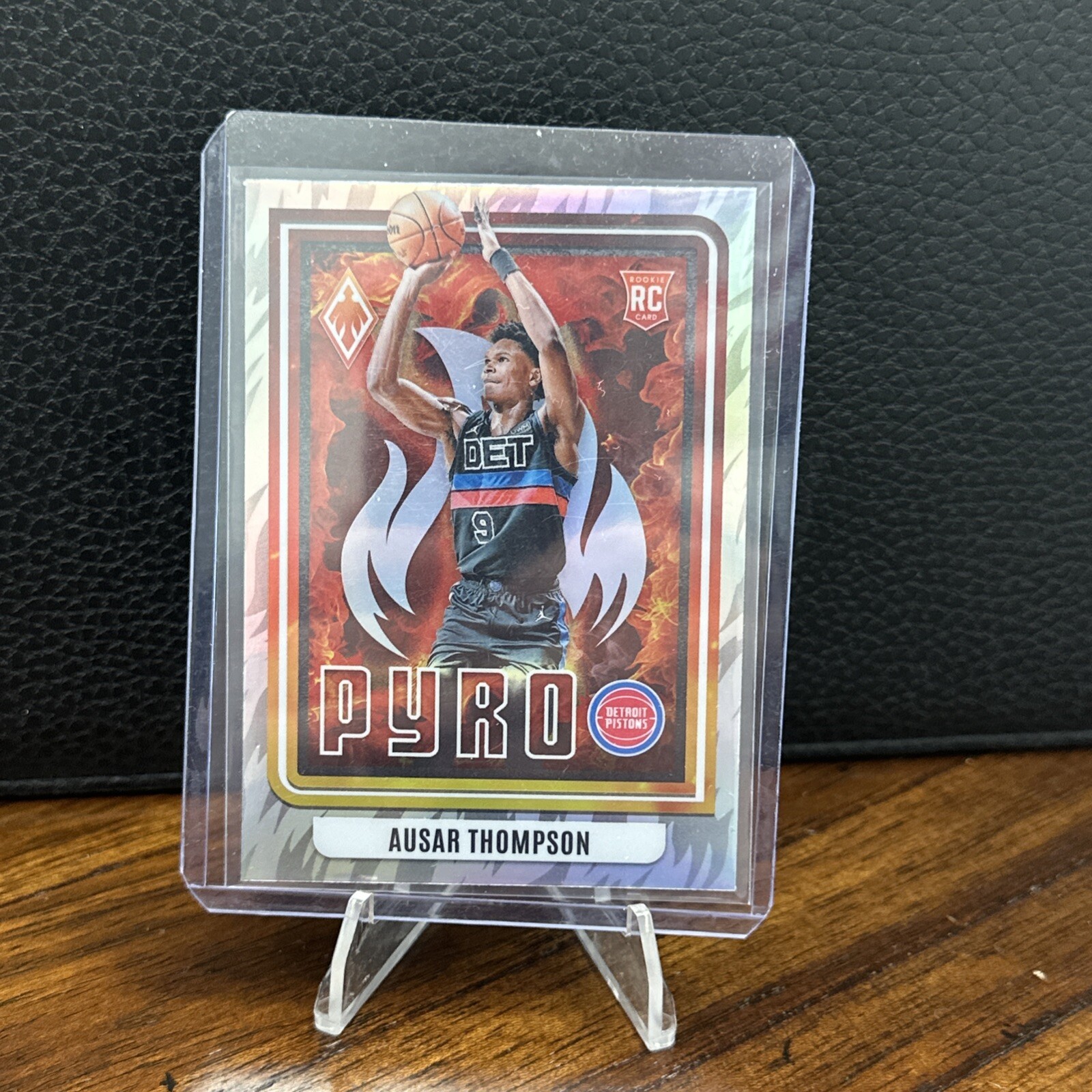 2023-24 Panini Phoenix Pyro Silver Ausar Thompson #18 Rookie RC