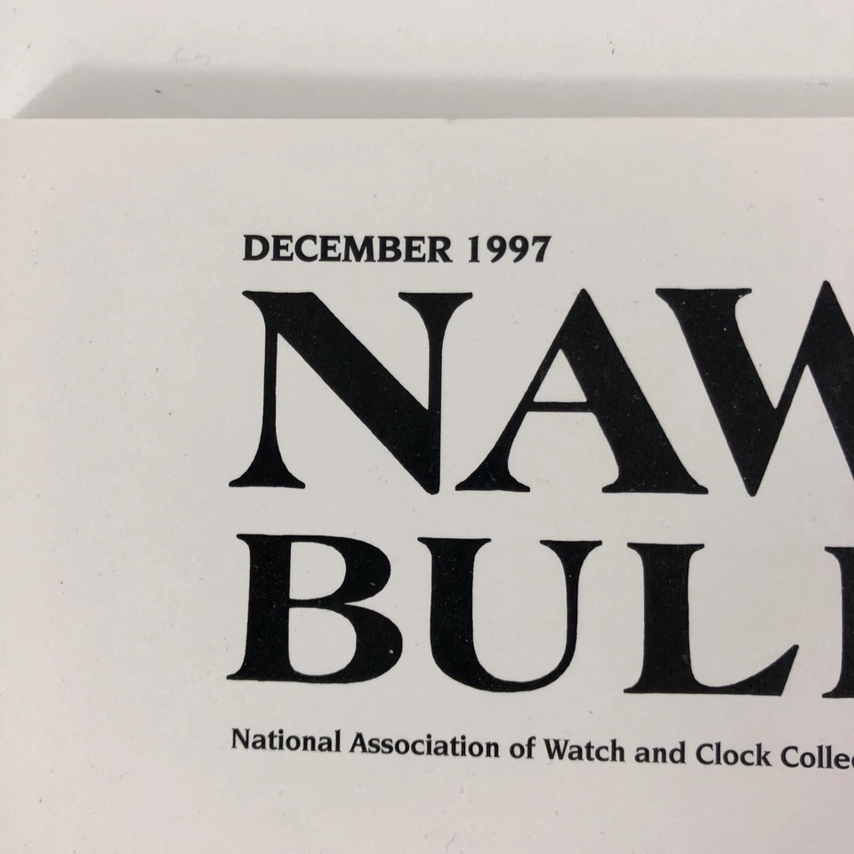 Relojes ingleses 30 horas ferrocarriles relojes de esquina relojes etc NAWCC diciembre 1997 Foto 4 de 4