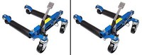 2X Rangierhilfe Hydraulisch Wagenheber Autoheber Rangierroller Rangierheber