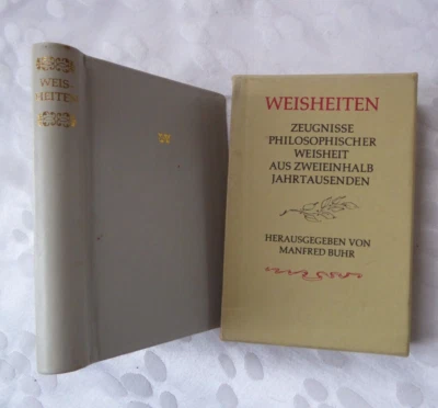 DDR Minibuch, Weisheiten, Manfred Buhr, Leipzig EA 1988 - Bild 1 von 2