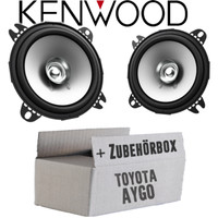 Kenwood Lautsprecher FüR Toyota Aygo 10Cm Koax Auto KFZ EinbauzubehöR Einbauset