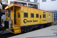 Chessie System Bay Window Caboose 904090 Science Museum of Virginia 2010 5 x 7