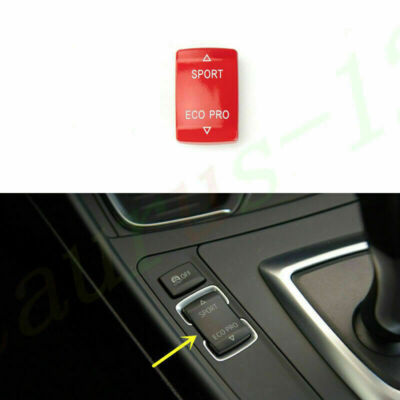   For BMW 2-Series 2013-2018 Interior Console Sport ECO Pro Switch Button Red