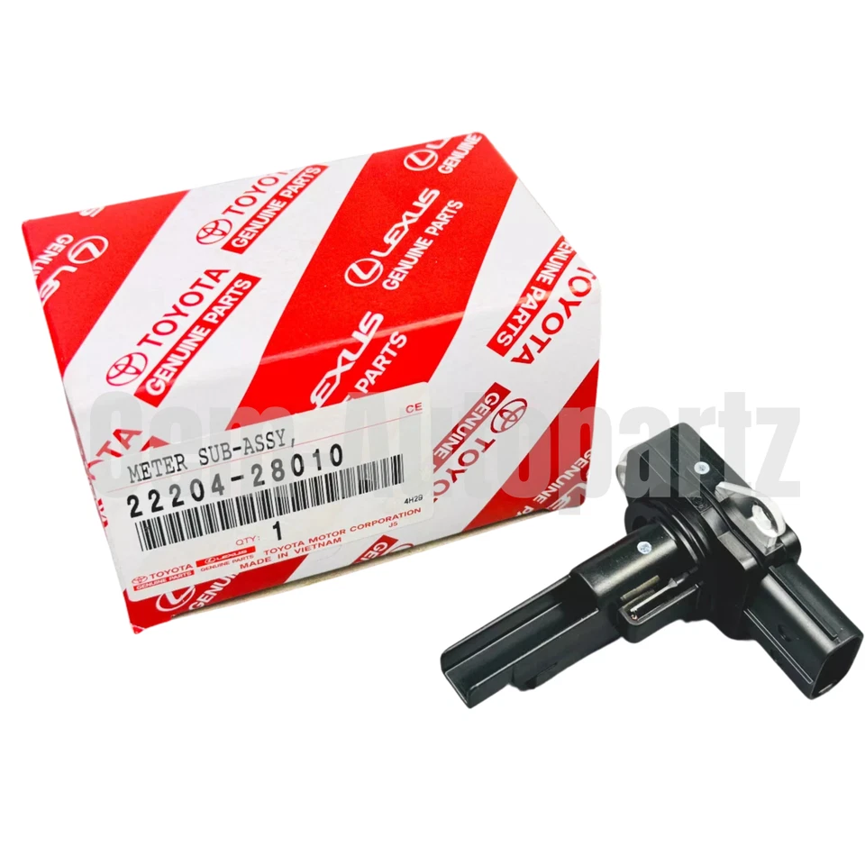 2220428010 Toyota Lexus 4Runner FJ Cruiser METER SUBASSY, FLUJO DE AIRE DE ADMISIÓN OEM Foto 2 de 4