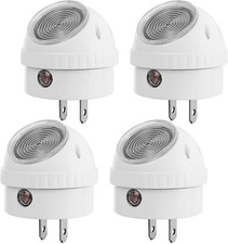 DEWENWILS LED Plug in Night Lights with Auto Dusk to Dawn Sensor 360  Rotating
